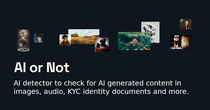 צילום מסך של AI or Not