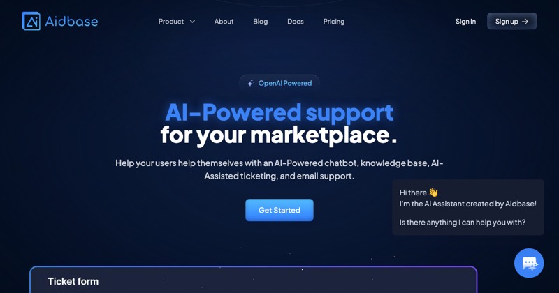 Aidbase, מסך 3