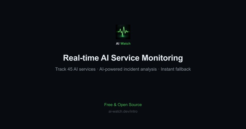 צילום מסך של AIWatch
