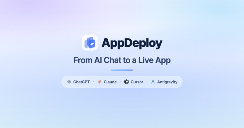 צילום מסך של AppDeploy