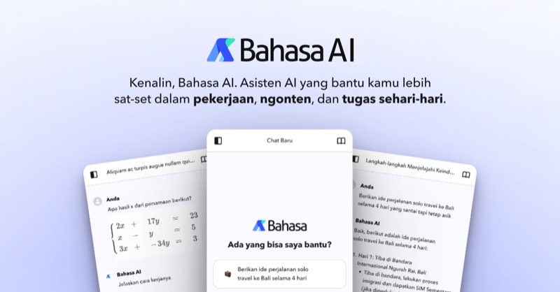 צילום מסך של Bahasa