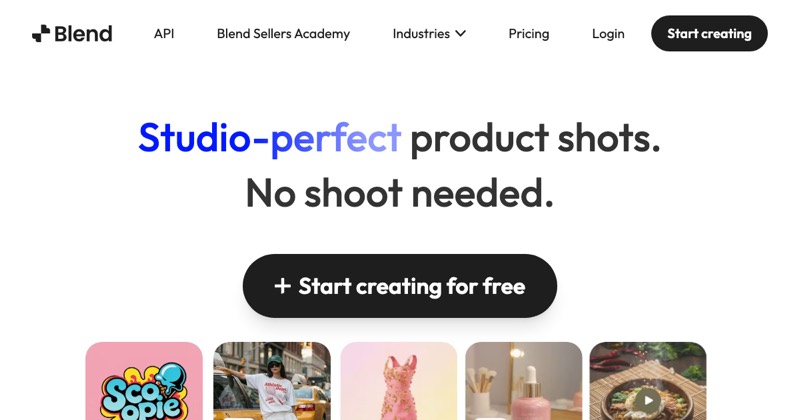 צילום מסך של Blend Studio