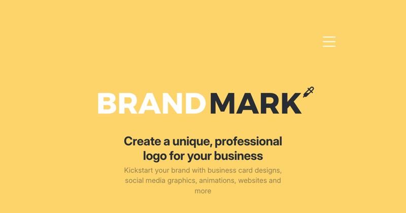צילום מסך של Brandmark