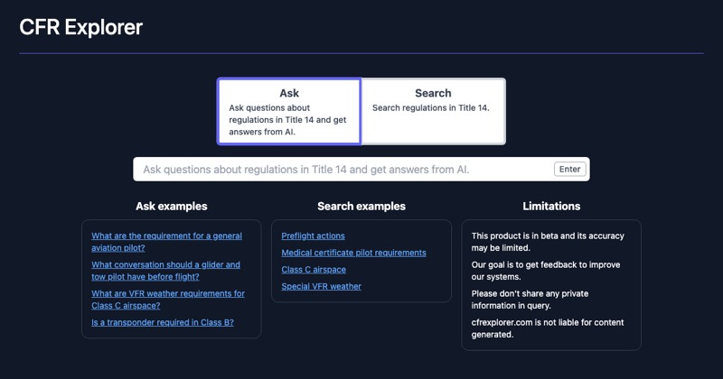 צילום מסך של CFRexplorer