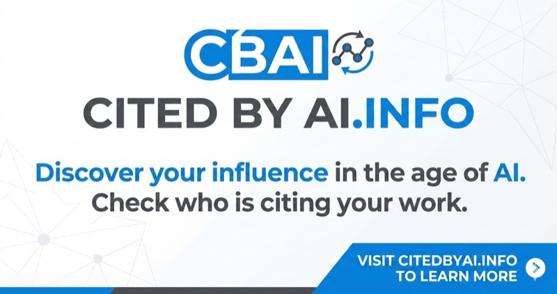 צילום מסך של citedbyai.info