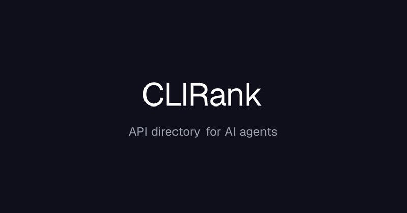 צילום מסך של CLIRank