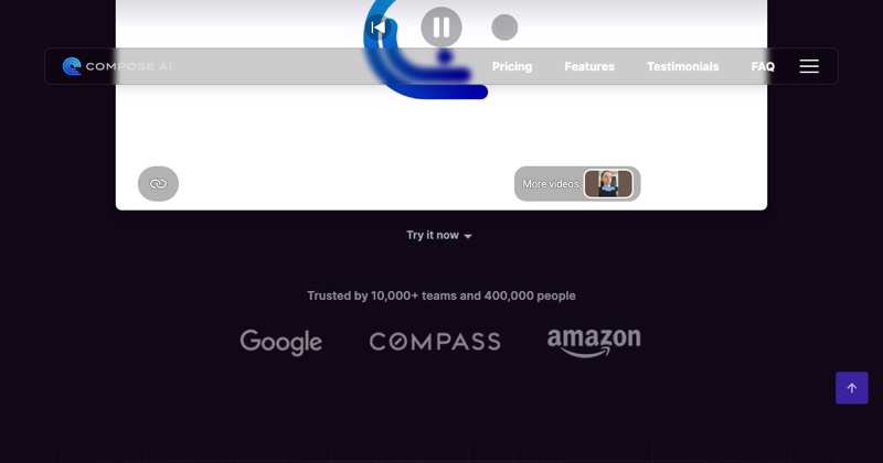Compose AI, מסך 2