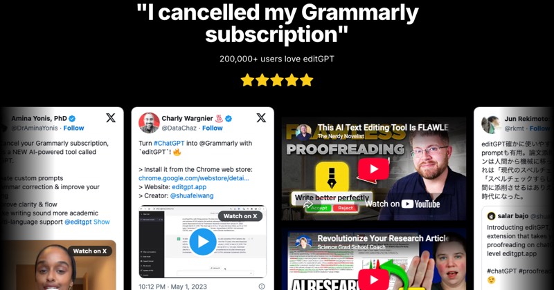 editGPT, מסך 3