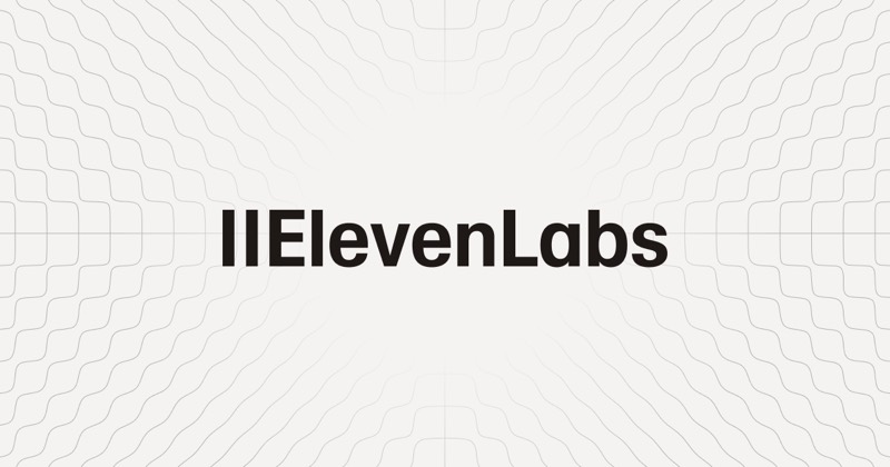 צילום מסך של ElevenLabs