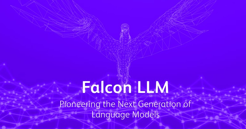 צילום מסך של Falcon LLM - Home