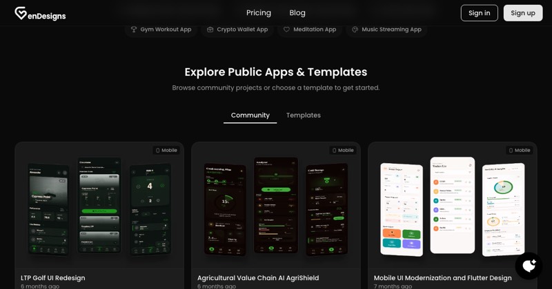 FlexApp, מסך 2