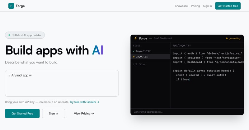 צילום מסך של Forge