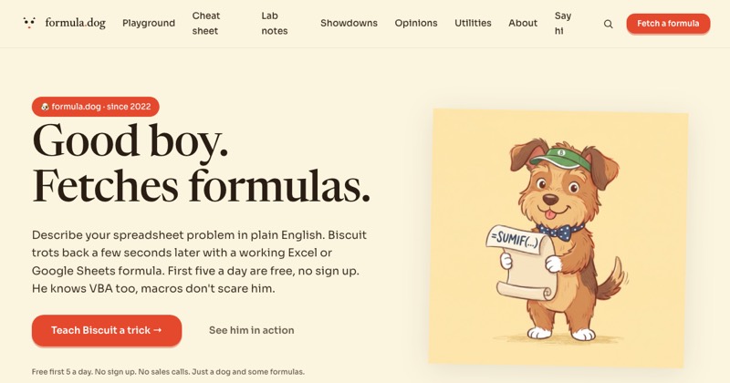 צילום מסך של Formula Dog