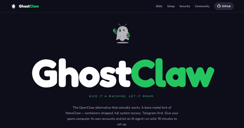 צילום מסך של GhostClaw