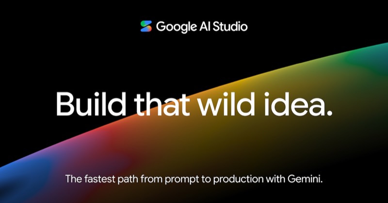 צילום מסך של Google AI Studio