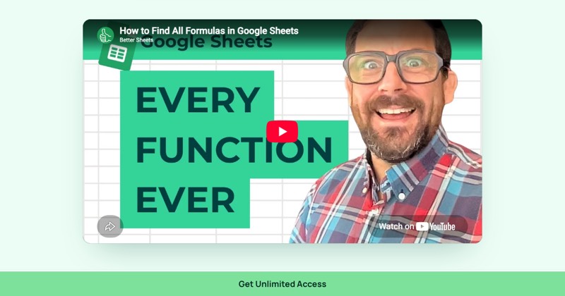 Google Sheets Formula Generator, מסך 3