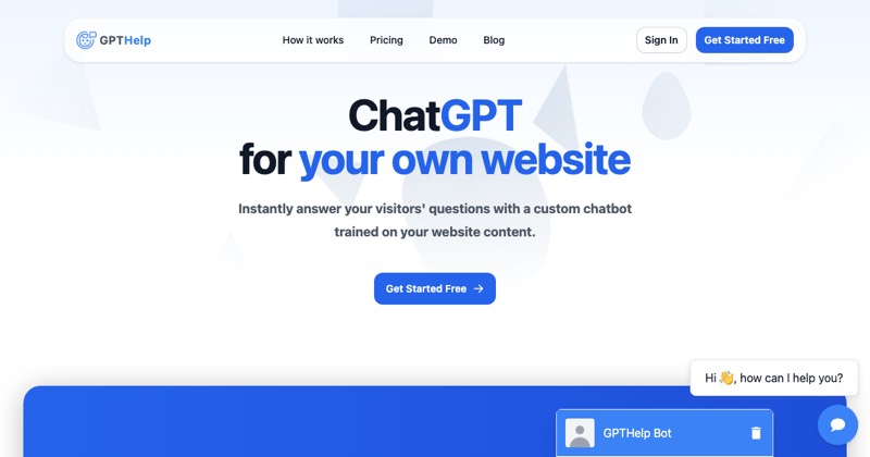 צילום מסך של GPTHelp.ai