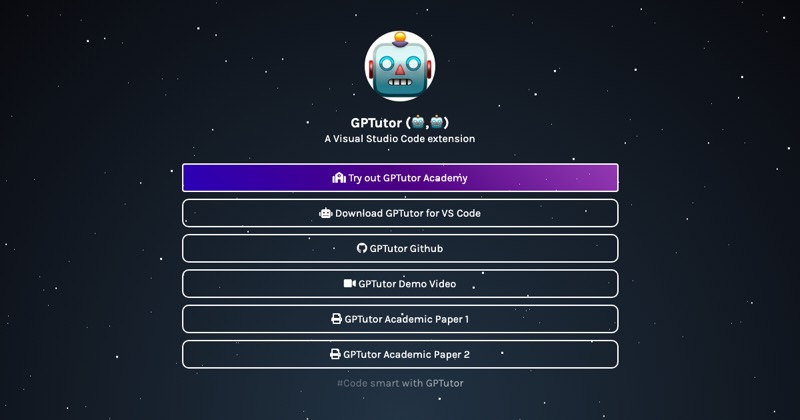 צילום מסך של GPTutor