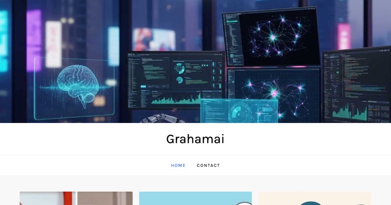 צילום מסך של Graham AI