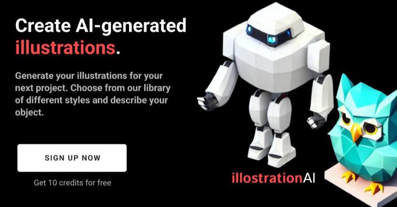 צילום מסך של IllostrationAI