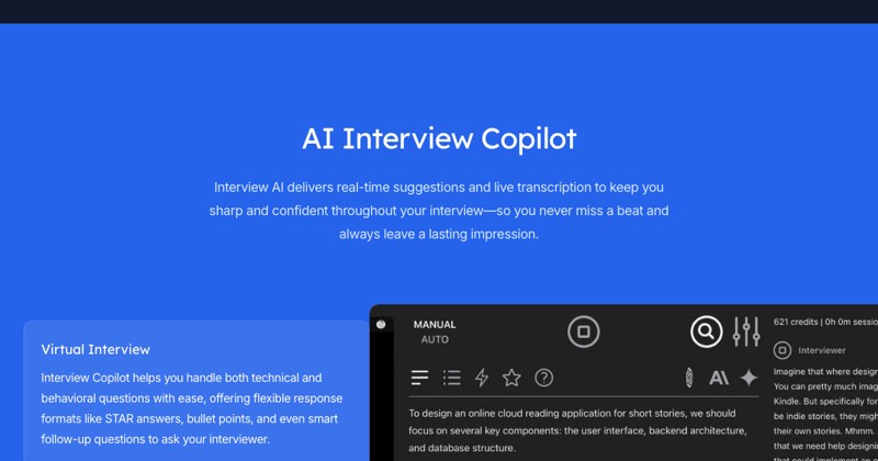 Interviews Chat, מסך 2