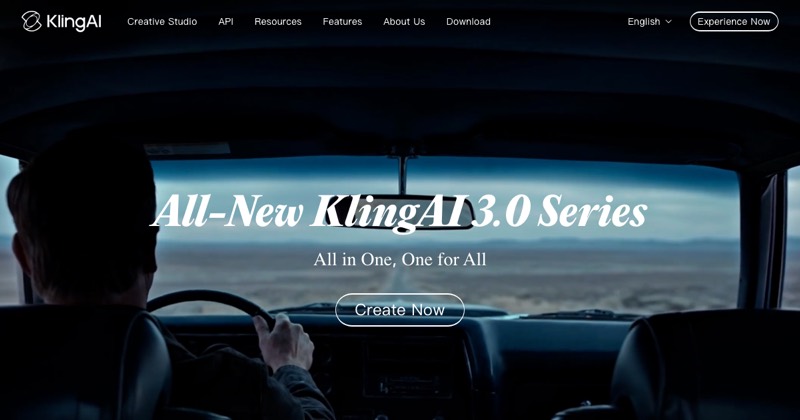 KLING AI, מסך 3