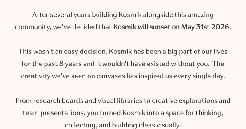 Kosmik, מסך 3