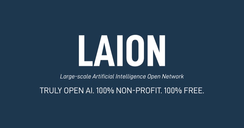 צילום מסך של LAION