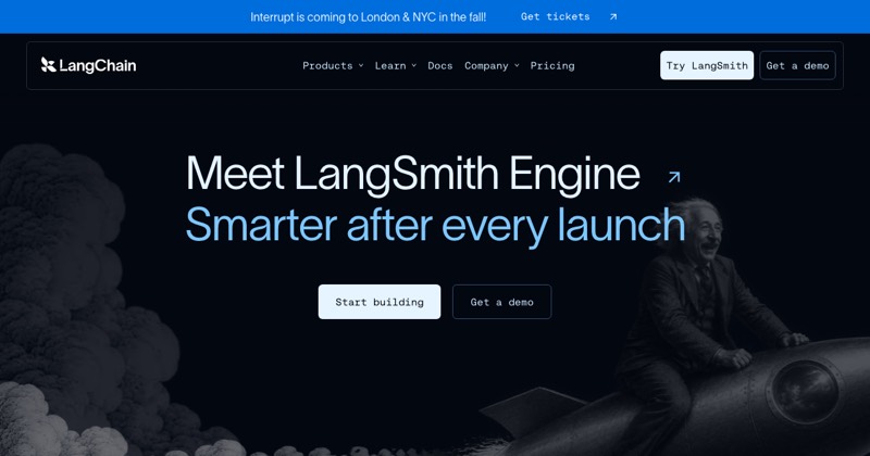 צילום מסך של LangChain