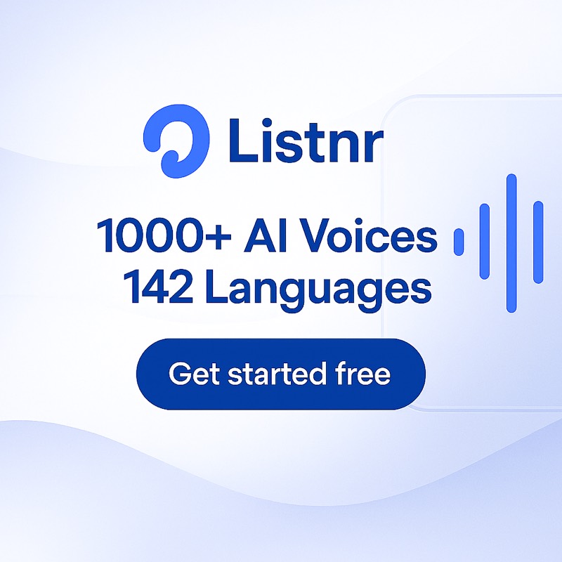 צילום מסך של Listnr 2.0