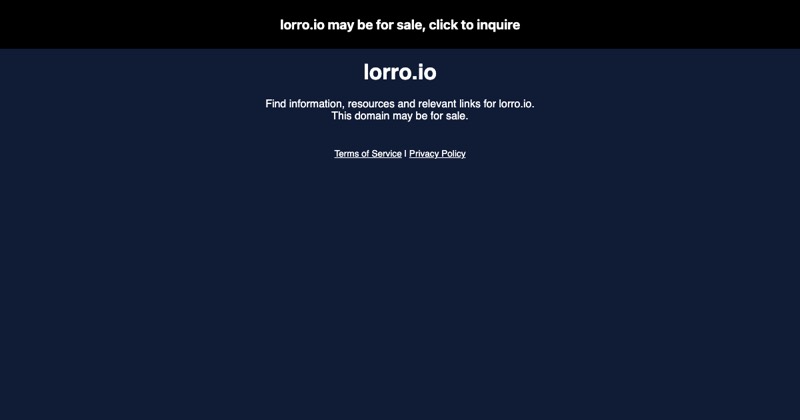 צילום מסך של Lorro