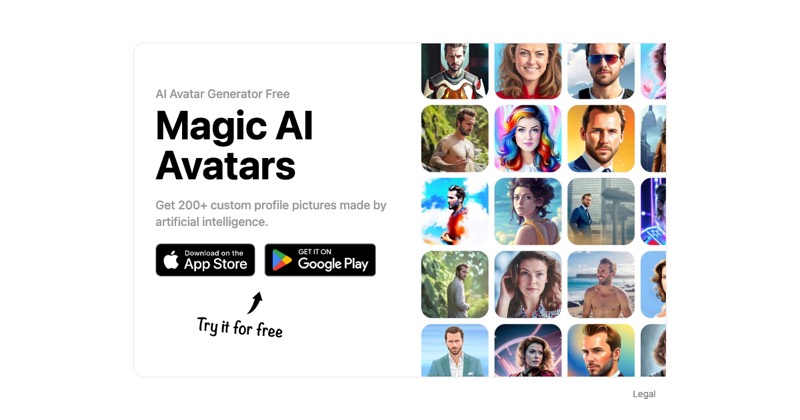 צילום מסך של Magic AI Avatars