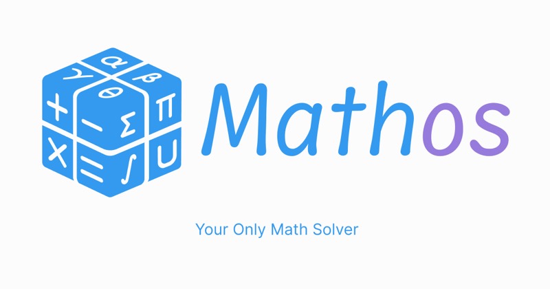 צילום מסך של Mathos AI