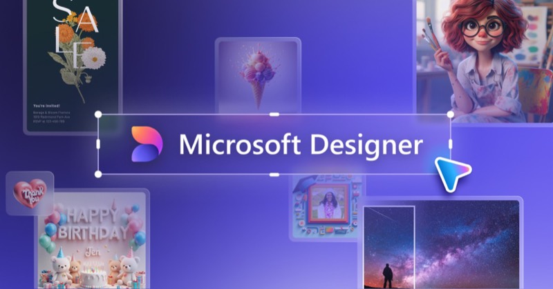 צילום מסך של Microsoft Designer