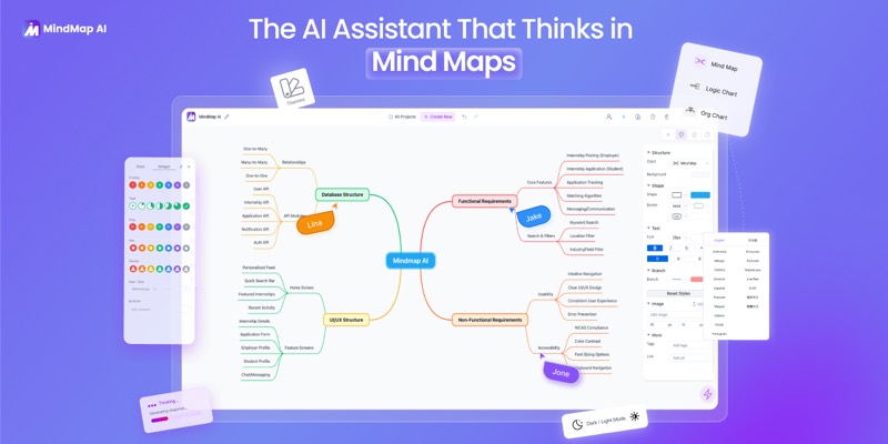 צילום מסך של MindMap AI