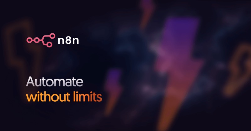 צילום מסך של n8n