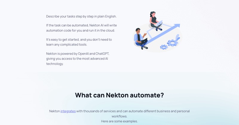 Nekton AI, מסך 2