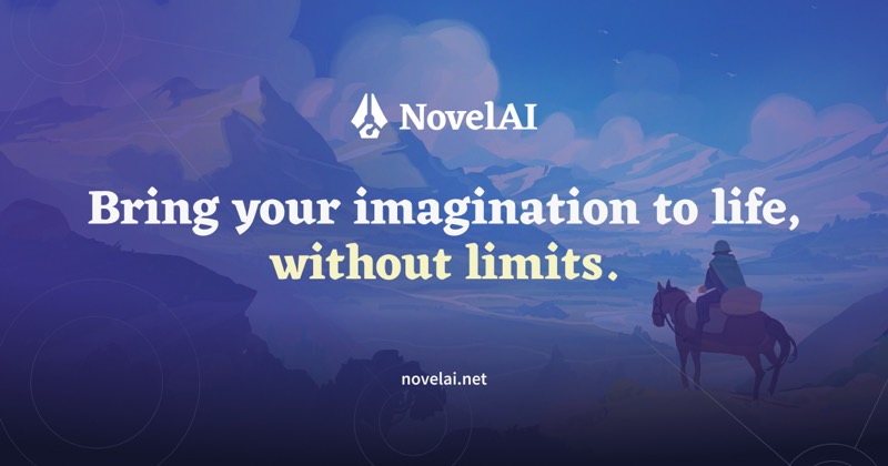 צילום מסך של NovelAI