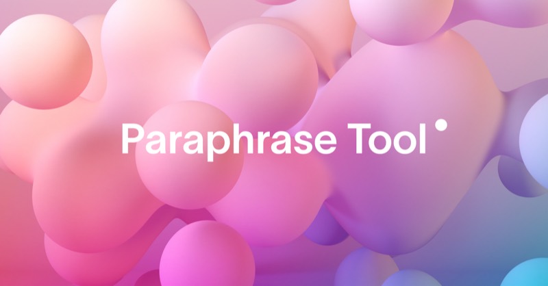 צילום מסך של Paraphraser