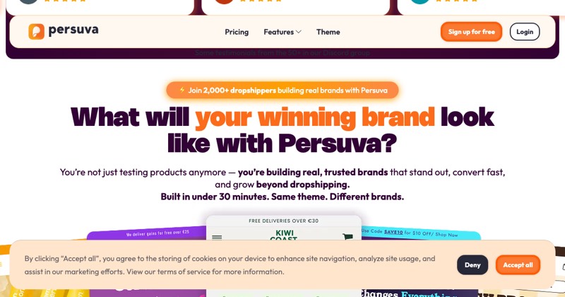 Persuva, מסך 3