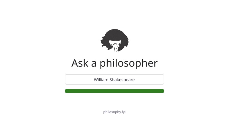 צילום מסך של Philosophy