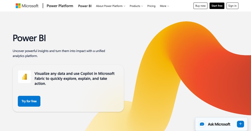 צילום מסך של Power BI