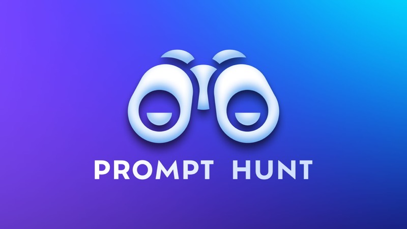 צילום מסך של Prompthunt