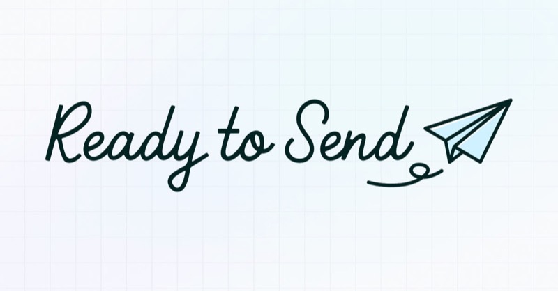 צילום מסך של Ready to Send