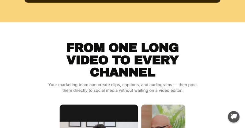 Recast Studio, מסך 3