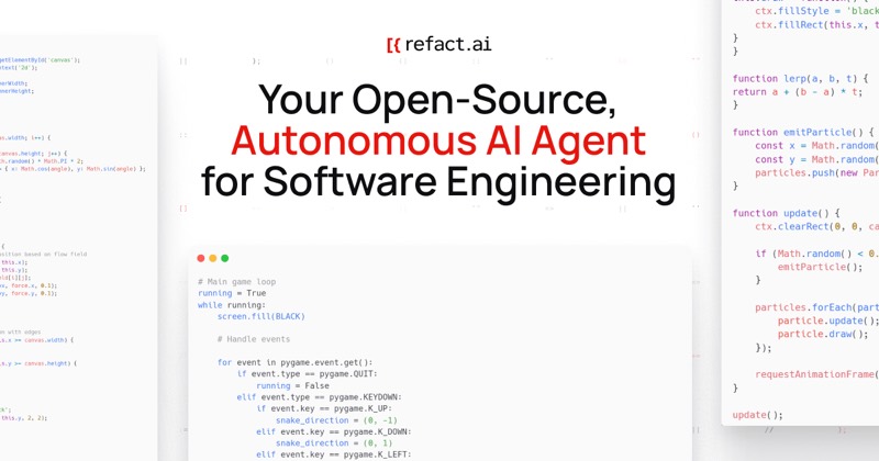 צילום מסך של Refact AI