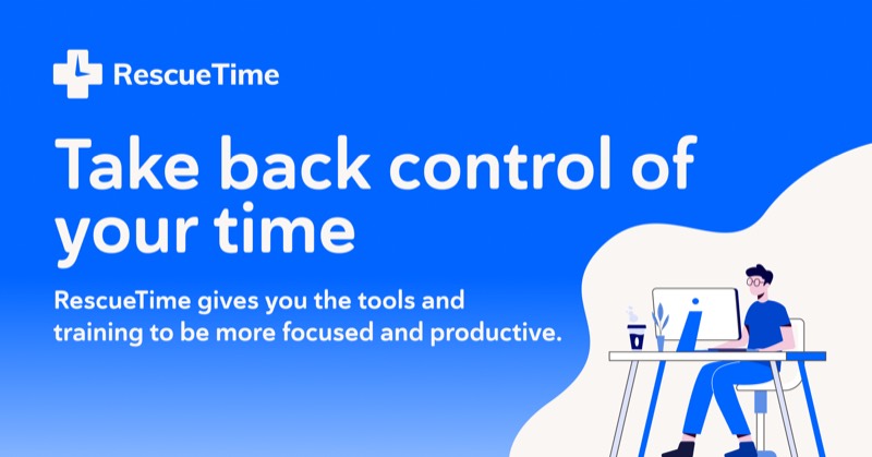 צילום מסך של RescueTime