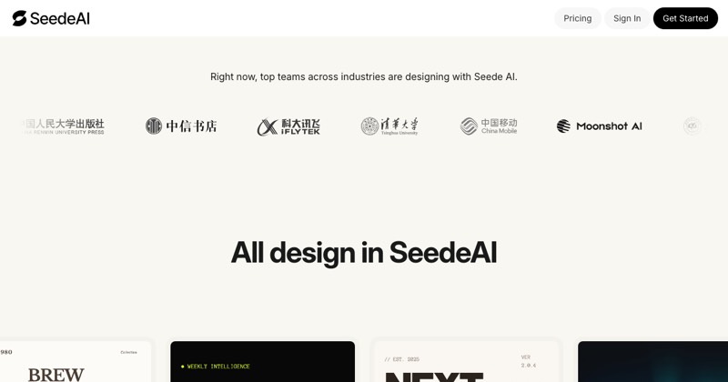 Seede.ai, מסך 2