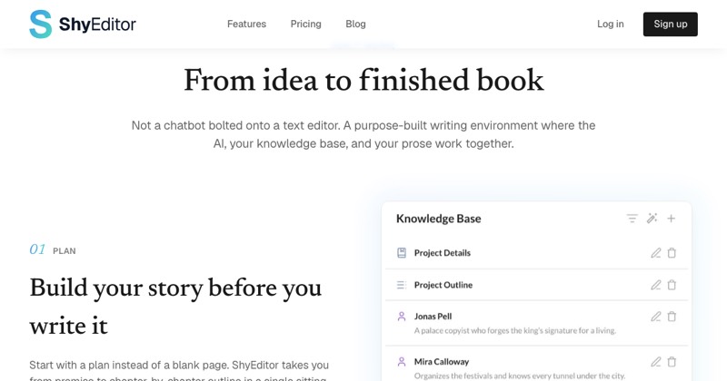 Shy Editor, מסך 3
