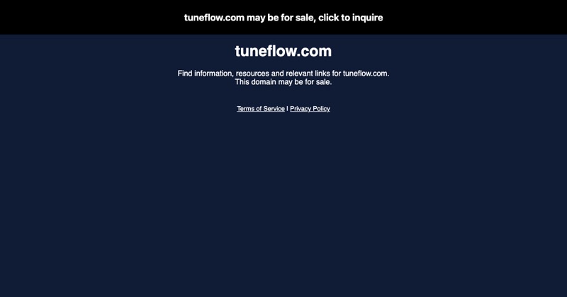 צילום מסך של TuneFlow